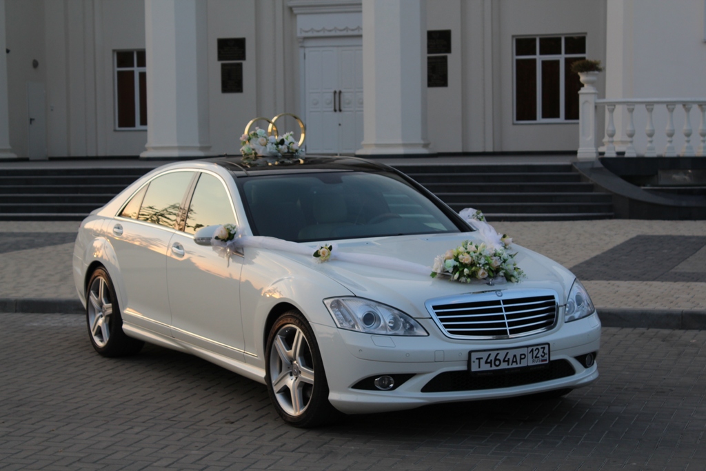 Mercedes-Benz S500 на свадьбу